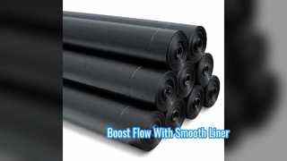 দক্ষ জল প্রবাহের জন্য মসৃণ LDPE জিওমেমব্রেন লাইনার