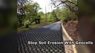 রাস্তা নির্মাণের জন্য HDPE জিওসেল গ্রাভেল গ্রিড
