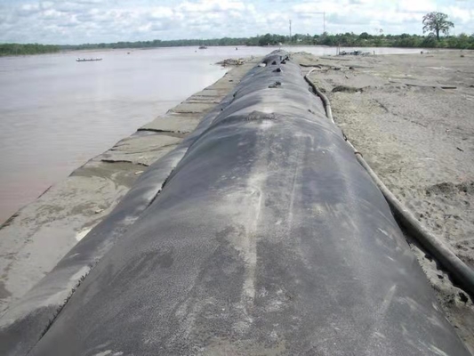 পলিয়েস্টার ওয়েস্টওয়াটার স্লাজ ডিওয়াটারিং ব্যাগ উপকূলীয় সুরক্ষা
