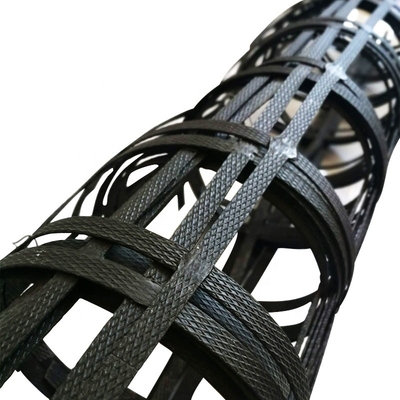 Uniaxial প্রসারিত Geogrid বালি বেড়া রাস্তা বেস বার্ধক্য প্রতিরোধের