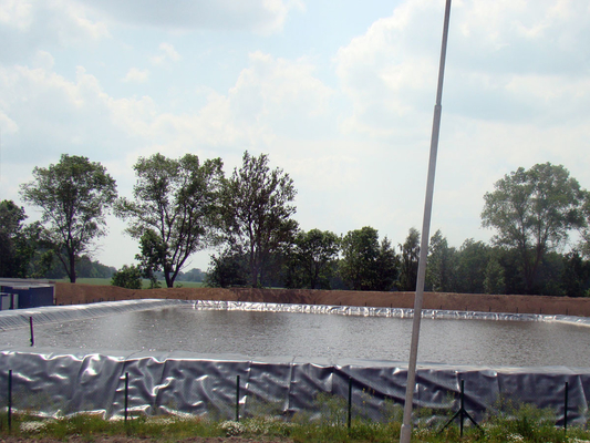 20N পাংচার রেজিস্ট্যান্স HDPE জিওমেমব্রেন 25KN/m টিয়ার স্ট্রেন্থ