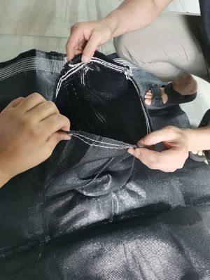 কাস্টমাইজড জিওটেক্সটাইল ডিওয়াটারিং টিউবগুলি বালি ভরা কফার্ডাম পুনরুদ্ধার এবং ভূমি পুনরুদ্ধারের উদ্দেশ্যে উচ্চ তাপমাত্রা প্রতিরোধের প্রস্তাব দেয়