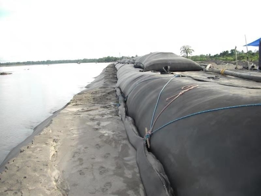 হালকা ওজন C12.6L25 চমৎকার ইউভি প্রতিরোধের ভূতাত্ত্বিক টেক্সটাইল ডিওয়াটারিং টিউব ডিওয়াটারিং জন্য