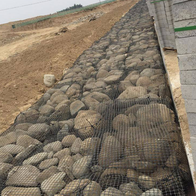 200m PET Geogrid পলিয়েস্টার রাস্তার জন্য Geogrid 3m 6m চওড়া 3d মডেল ডিজাইন