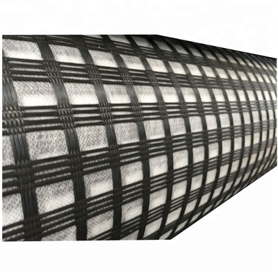 100g/m2-800g/m2 গ্লাস ফাইবার জিওগ্রিড দৈর্ঘ্য 50m-100m
