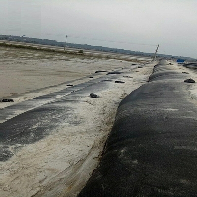 হালকা ওজন C12.6L25 চমৎকার ইউভি প্রতিরোধের ভূতাত্ত্বিক টেক্সটাইল ডিওয়াটারিং টিউব ডিওয়াটারিং জন্য